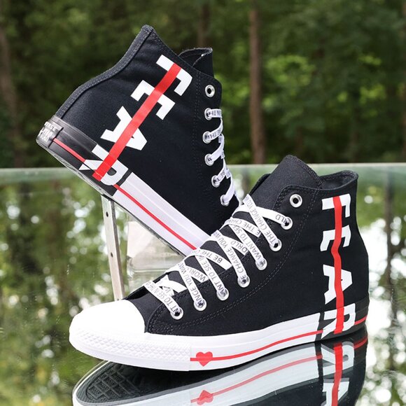 Converse Chuck Taylor All Star Hi Fear Love - Picture 4 of 13